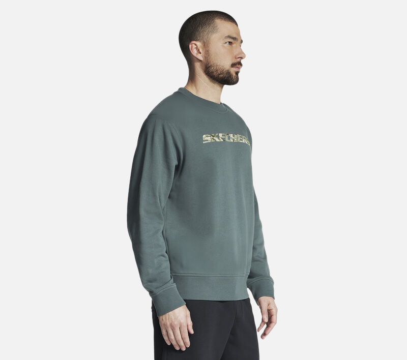 Heritage Camo Crew Clothes Skechers.no