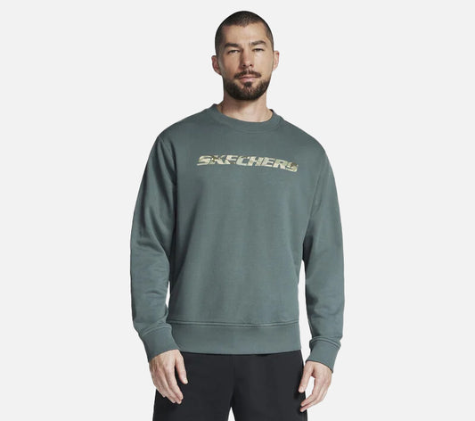 Heritage Camo Crew Clothes Skechers.no