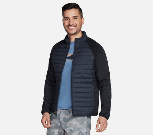 Hoodless Hoodies Cozy Fit Hybrid Jacket Clothes Skechers.no