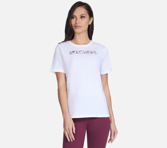 Dazzle Short Sleeve Tee Clothes Skechers.no