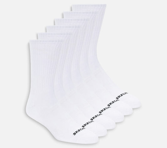 6-pakning sporty crew-sokker Sock Skechers.no
