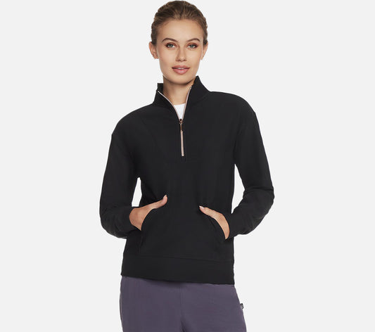 GO LUXE Rib 1/4 Zip Clothes Skechers.no