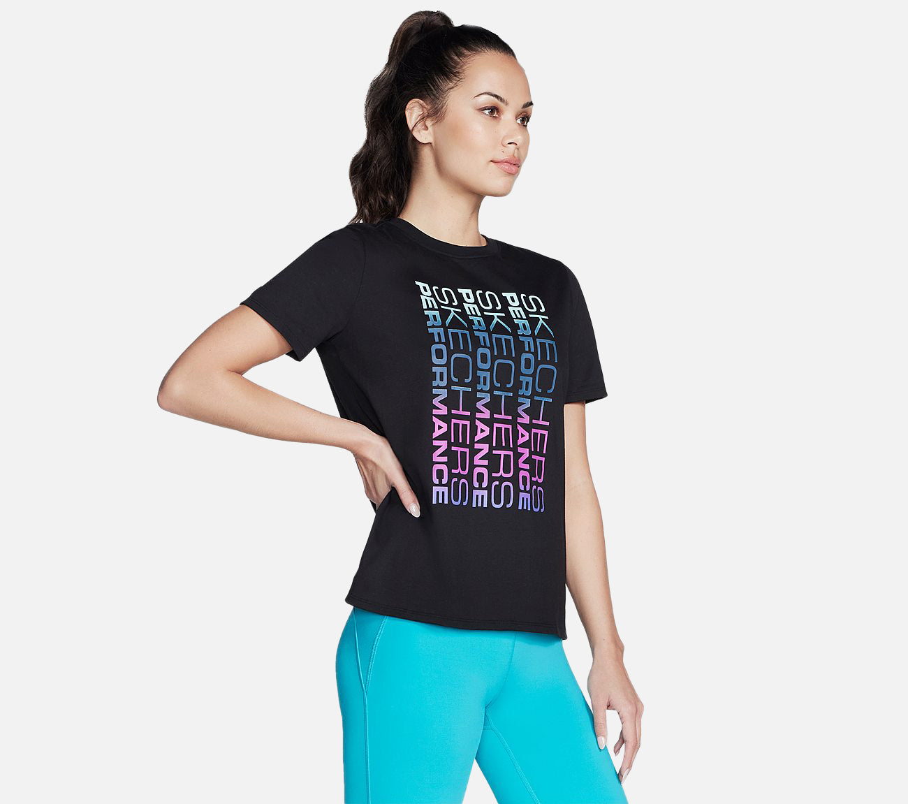 Vibrant Glow Short Sleeve Tee Clothes Skechers.no