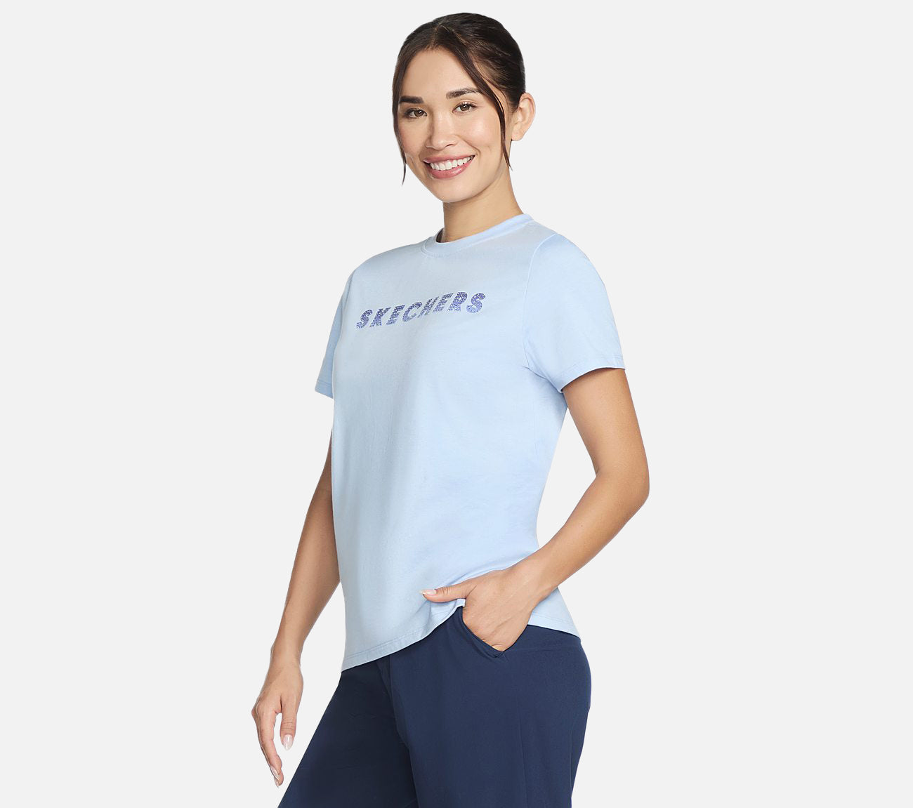 Gradient Short Sleeve Tee Clothes Skechers.no