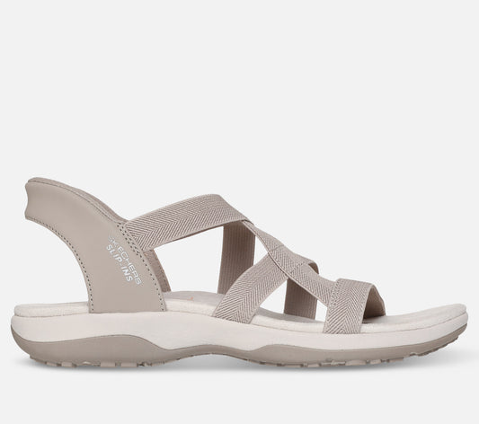 Wide Fit: Slip-ins: Reggae Slim - Stretch Flex Sandal Skechers.no