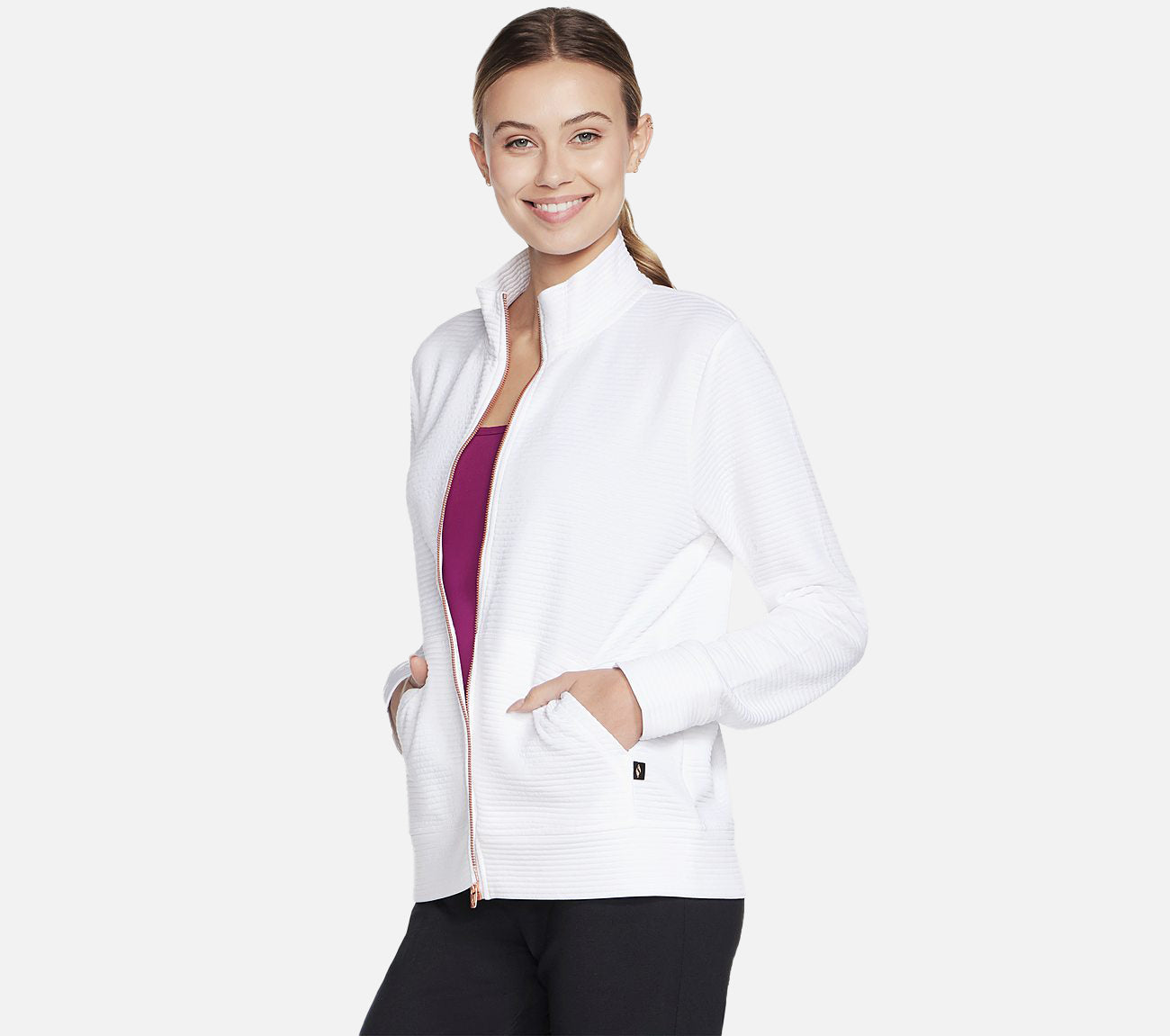 The Hoodless Hoodie GO WALK Everywhere Jacket Clothes Skechers.no