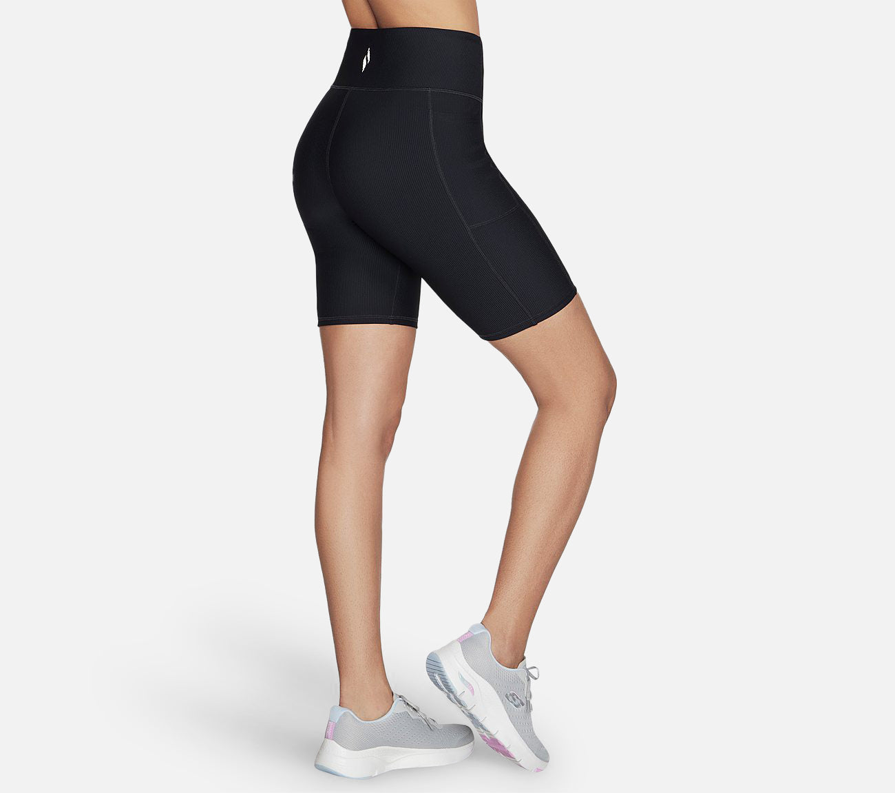 GO FLEX Rib High Waisted 8" Bike Short Clothes Skechers.no