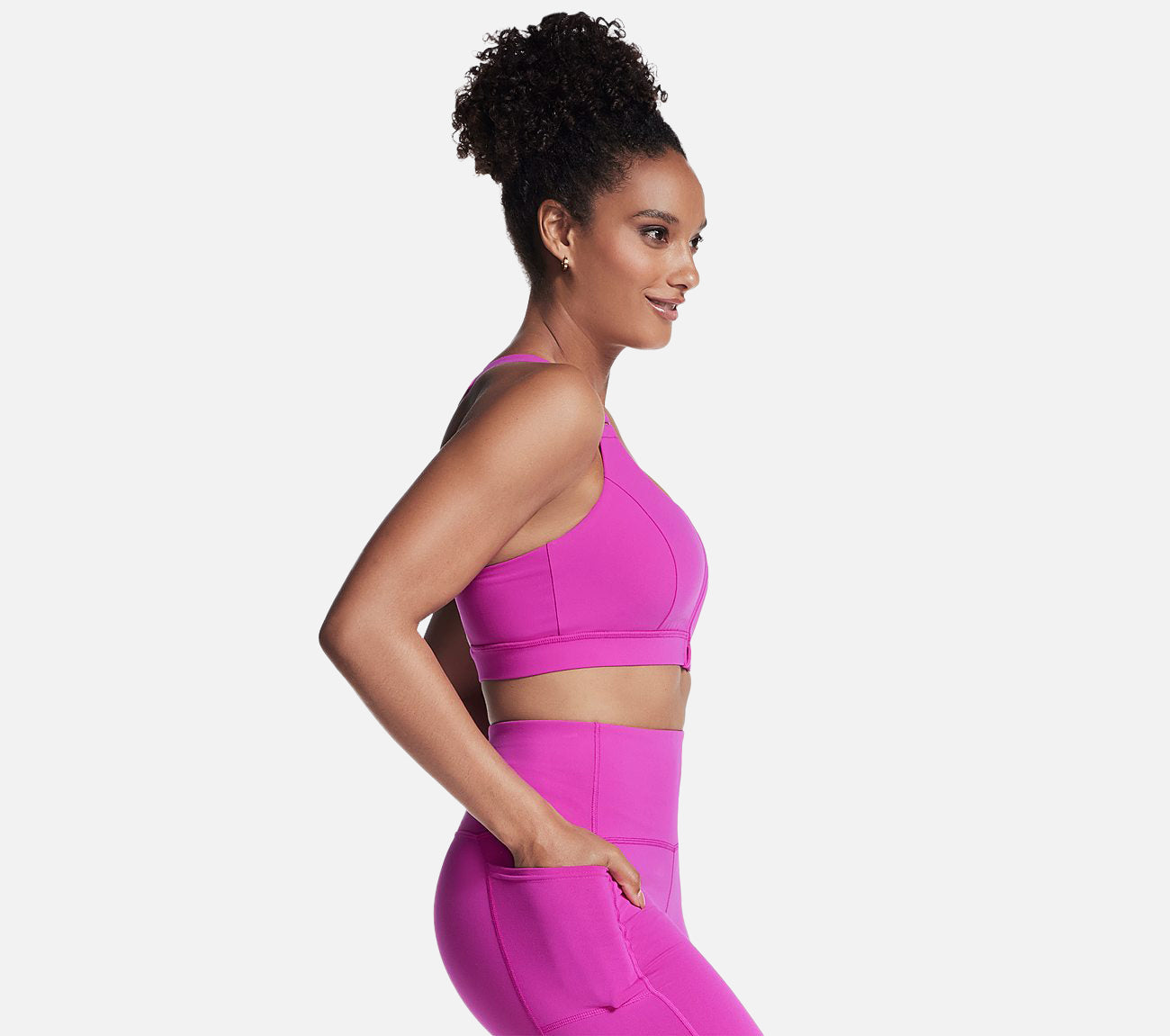 GO WALK Zip Front Bra Clothes Skechers.no