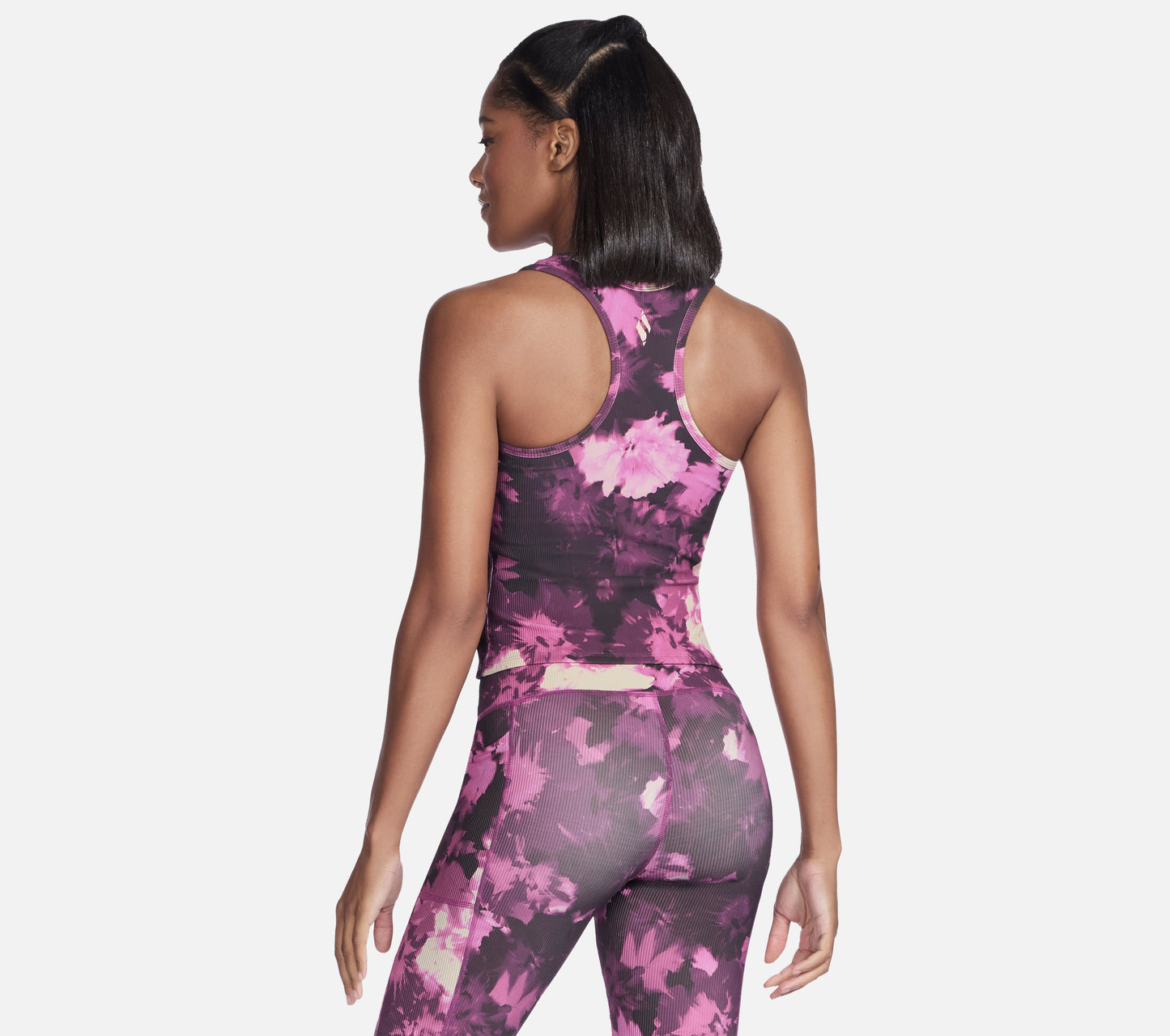 GO FLEX RIB Inbloom V-Neck Tank Clothes Skechers.no