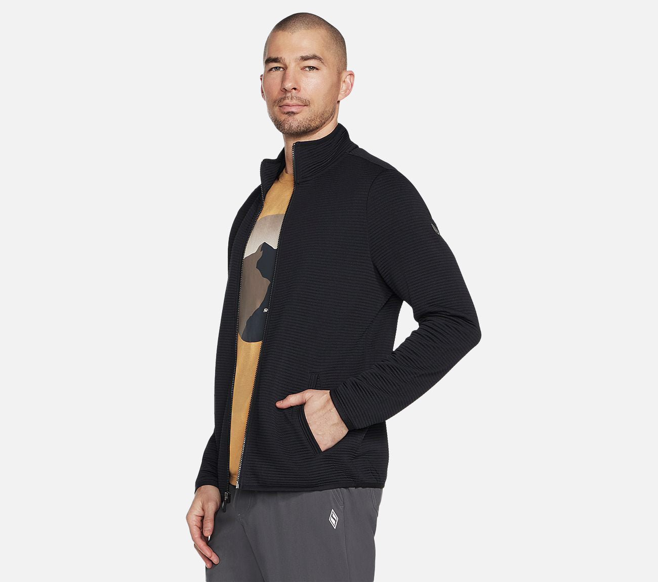 Hoodless Hoodie Ottoman Jacket Clothes Skechers.no