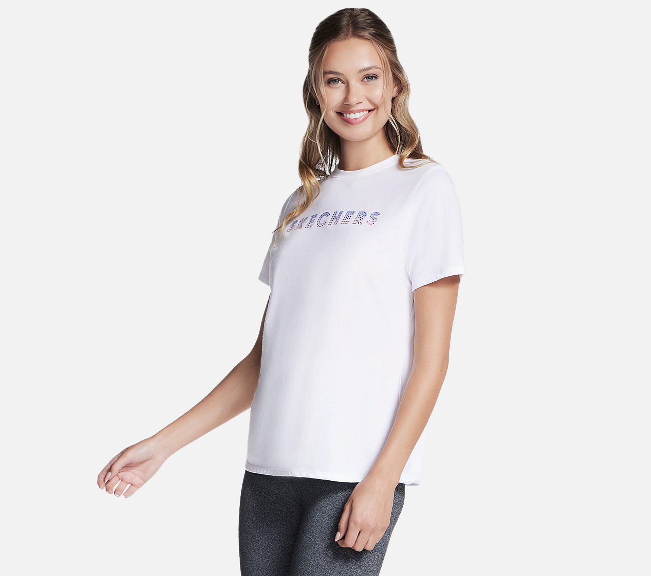 Gradient Short Sleeve Tee Clothes Skechers.no