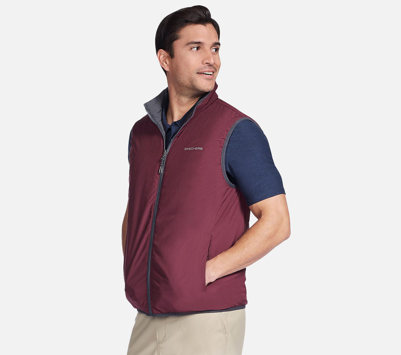 GO SHIELD Altitude Reversible Vest Clothes Skechers.no