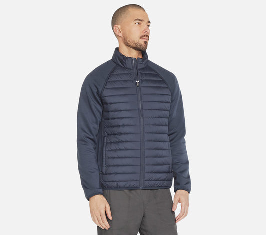 Hoodless Hoodies Cozy Fit Hybrid Jacket Clothes Skechers.no