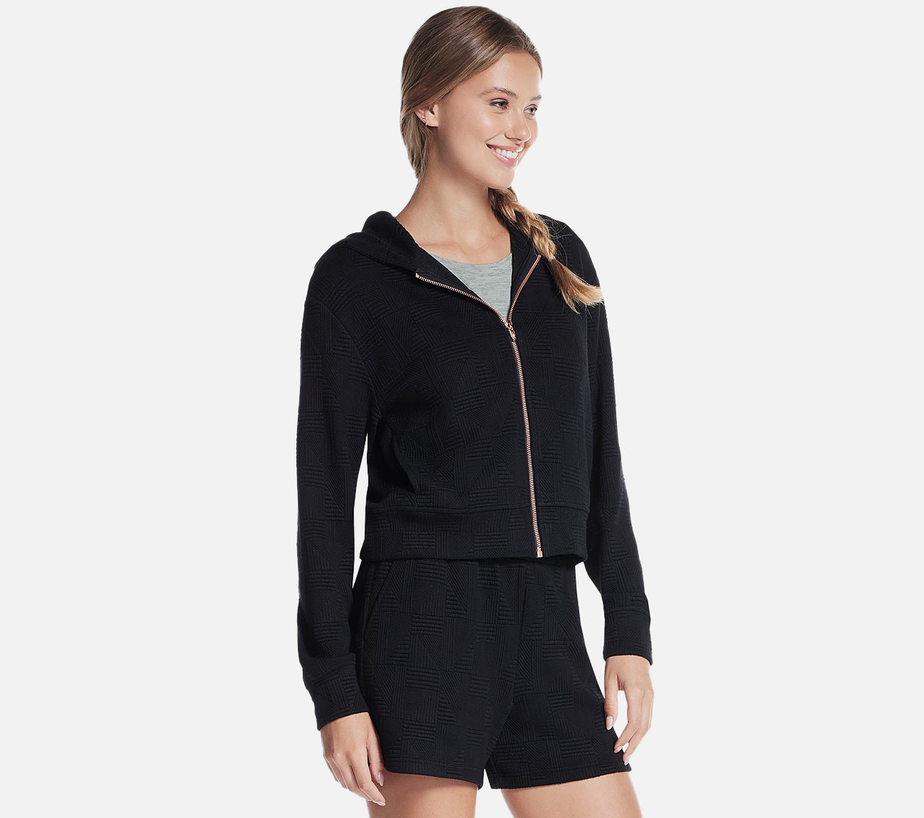 GO WALK Everywhere Diamond FZ Jacket Clothes Skechers.no