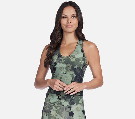 GO FLEX RIB Inbloom V-Neck Tank Clothes Skechers.no