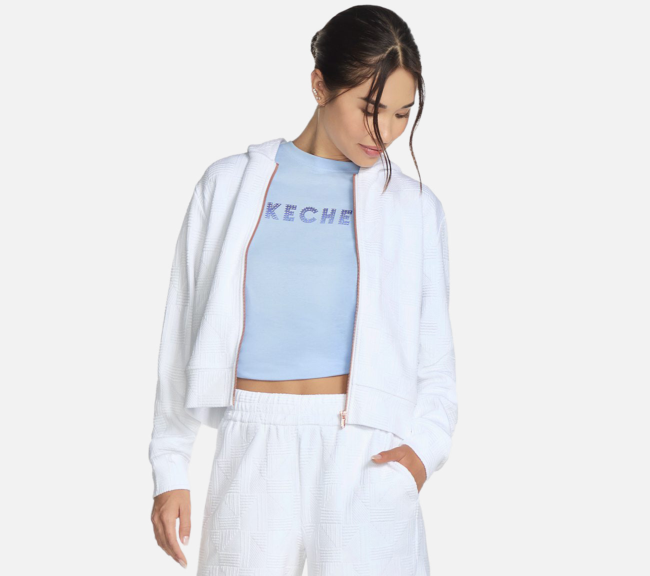 GO WALK Everywhere Diamond FZ Jacket Clothes Skechers.no