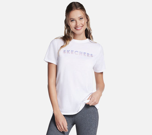 Gradient Short Sleeve Tee Clothes Skechers.no