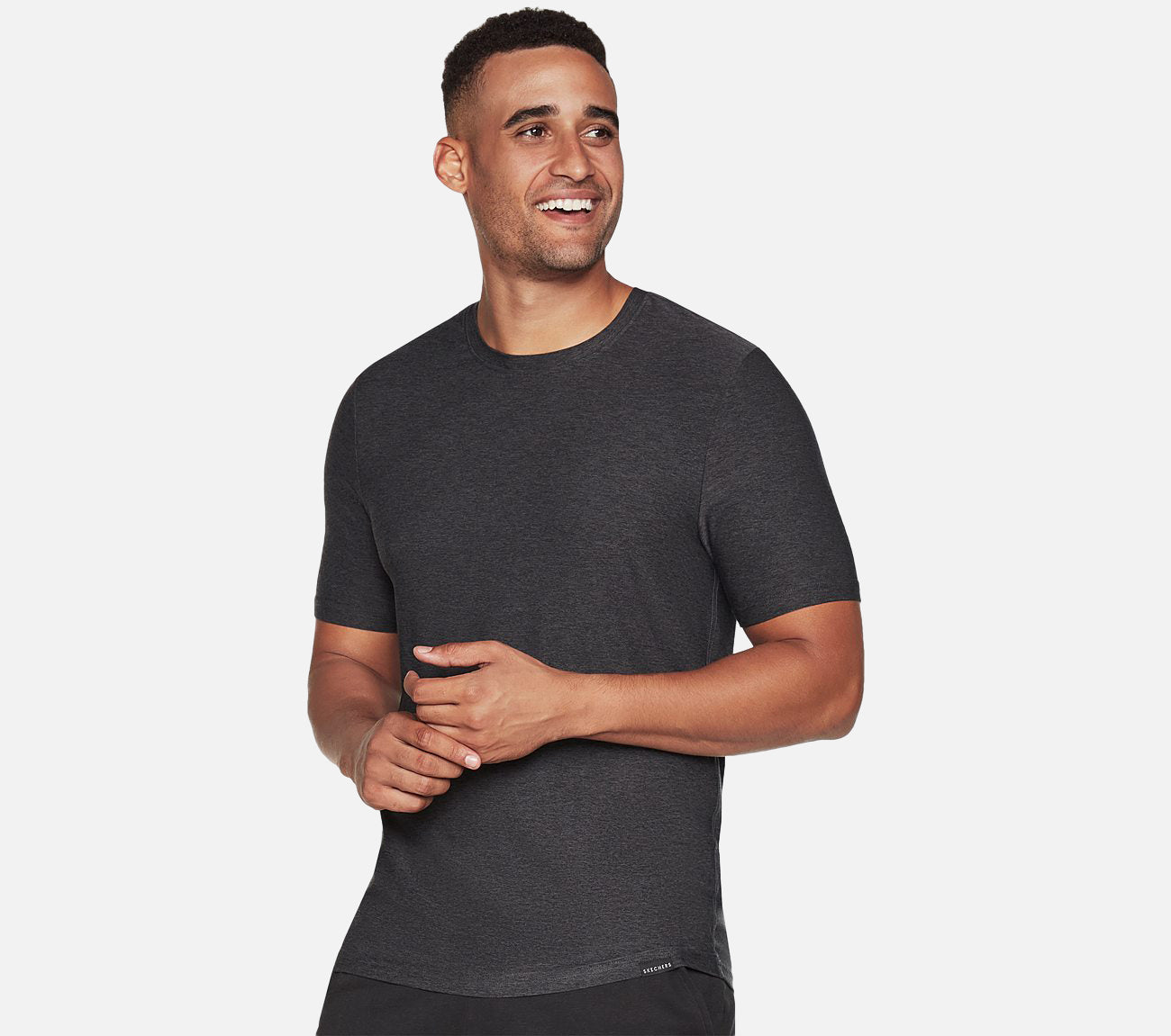 GO DRI All Day Tee Clothes Skechers