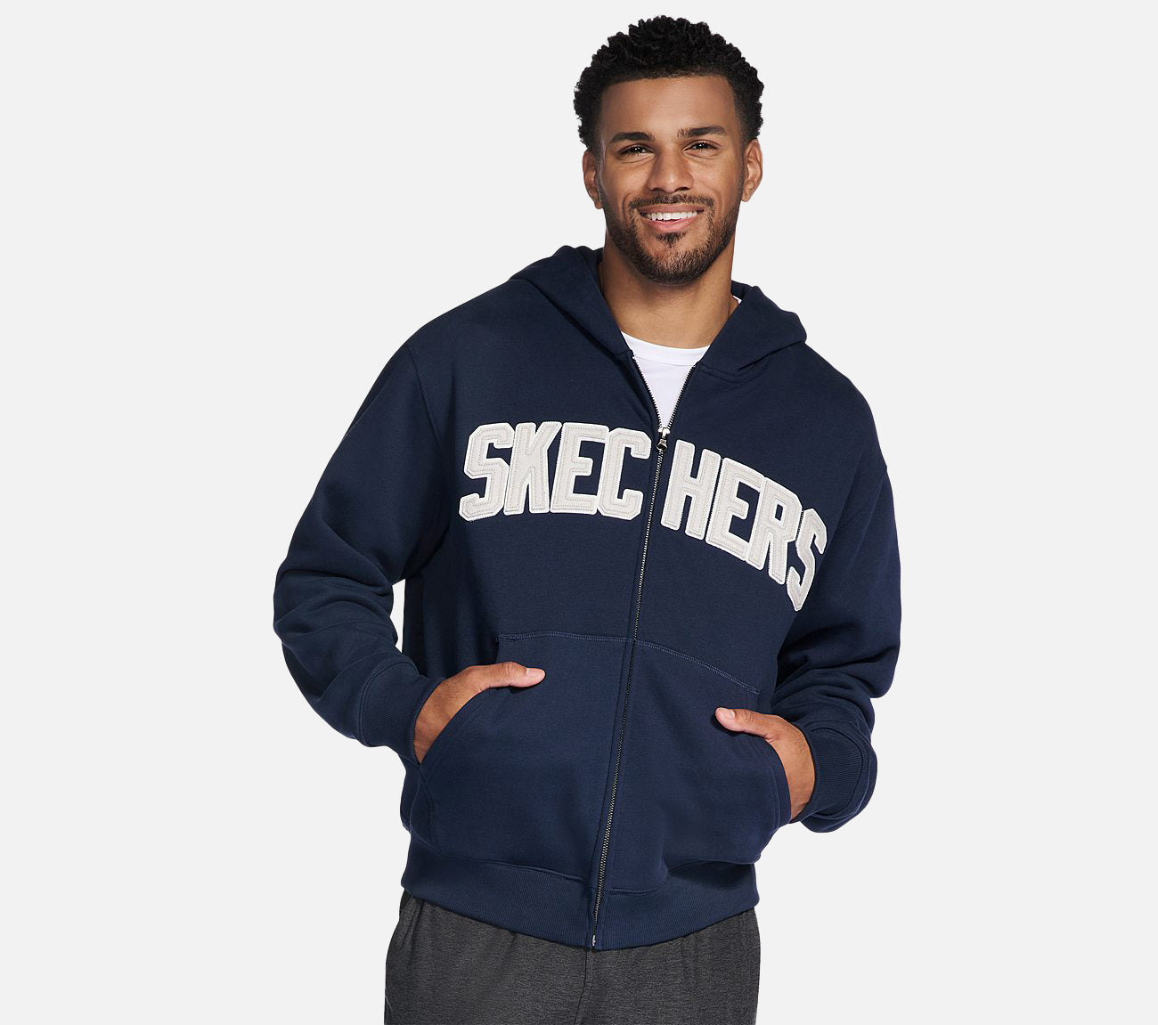 もちしょっぷ Max Soft Full Zip Hoodie – Skechers.no