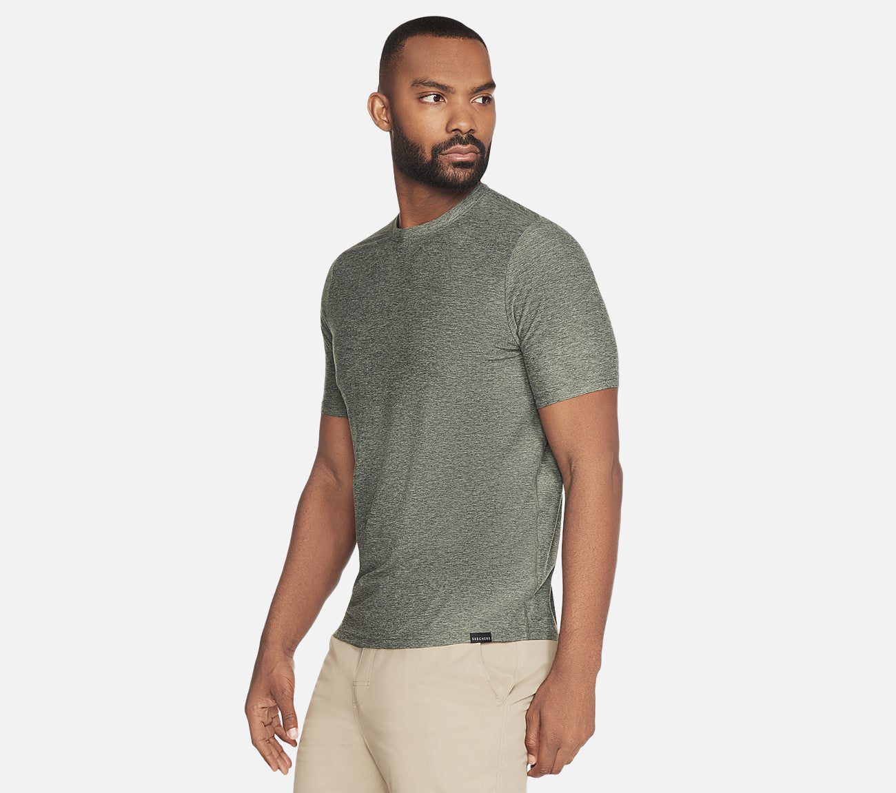 GO DRI All Day Tee Clothes Skechers