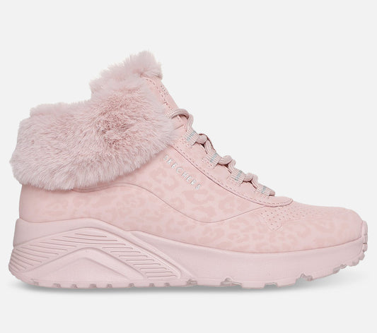 Uno Lite - Cozy Leopard Boot Skechers.no