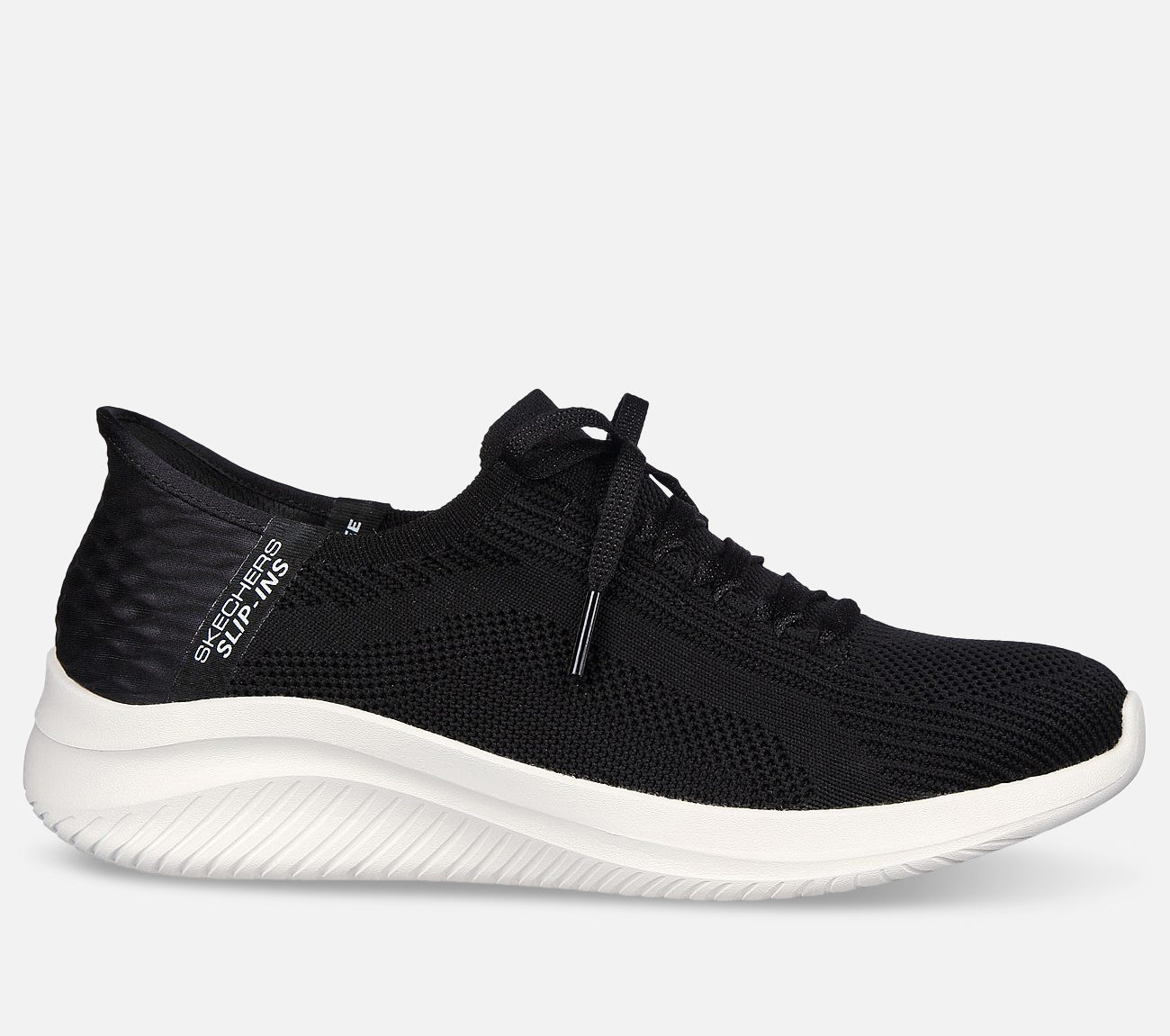 Ultra Flex 3.0 Wide Slip-ins | Svart damesneaker - Kjøp her