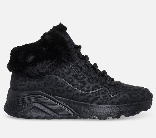 Uno Lite - Cozy Leopard Boot Skechers.no