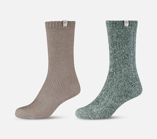 2 par Casual Cosy glitter sokker Sock Skechers