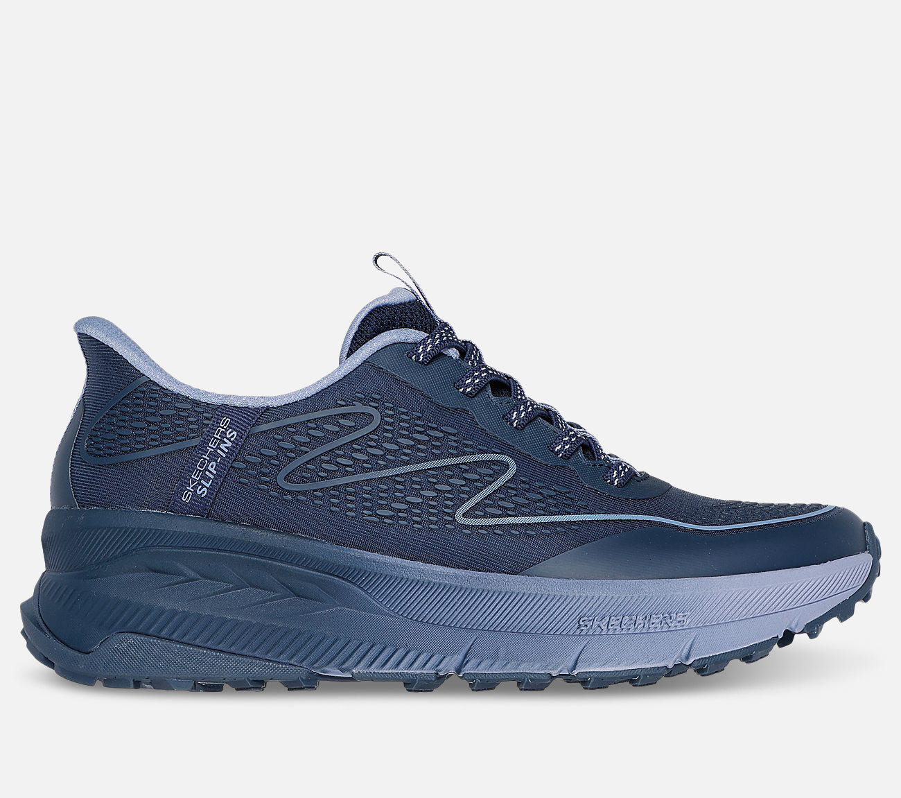 Slip-ins Switch Back Mist | Marineblå damesko - Kjøp her – Skechers.no
