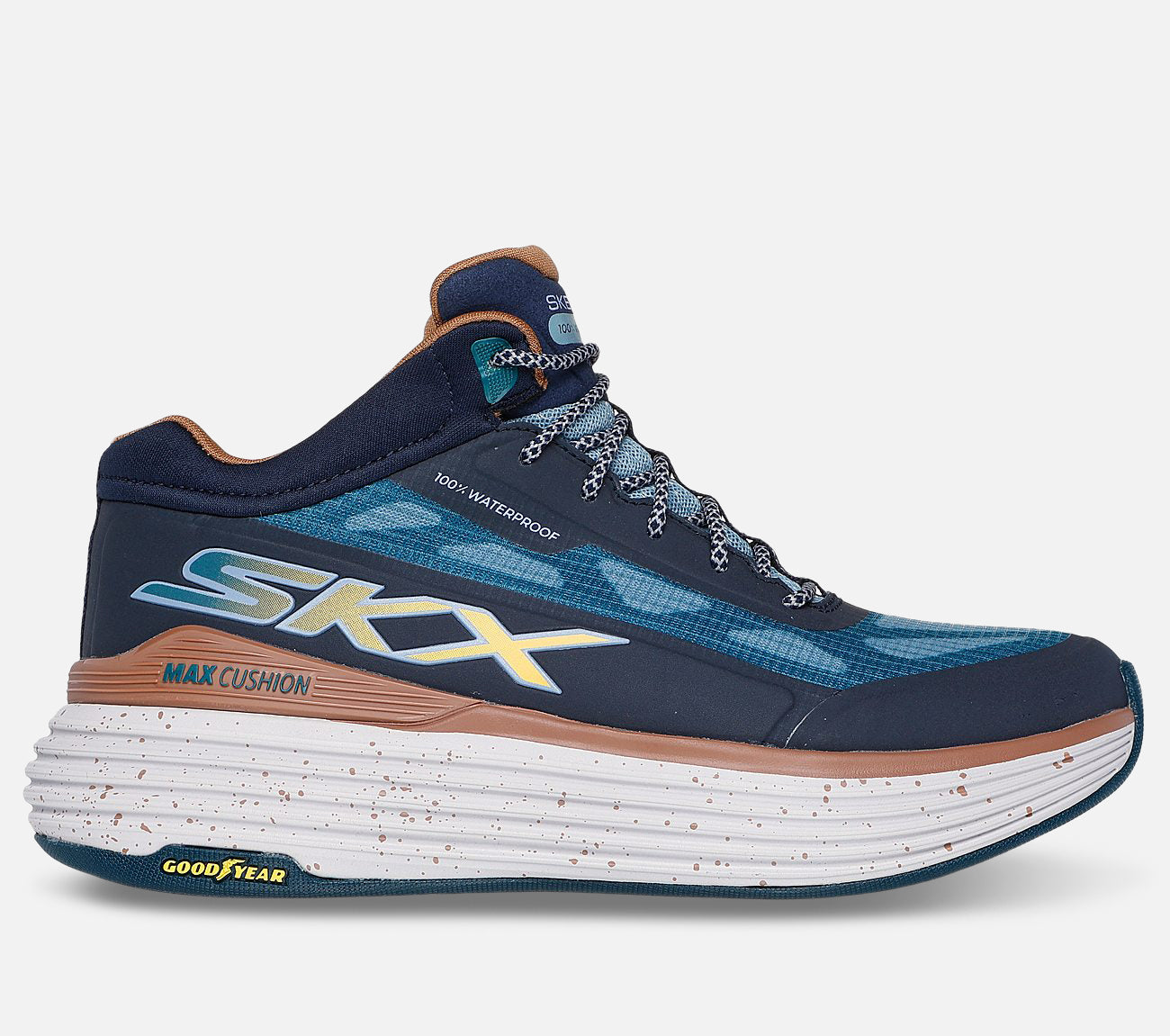 Max Cushioning Suspension | Navy vanntett løpesko dame - Kjøp