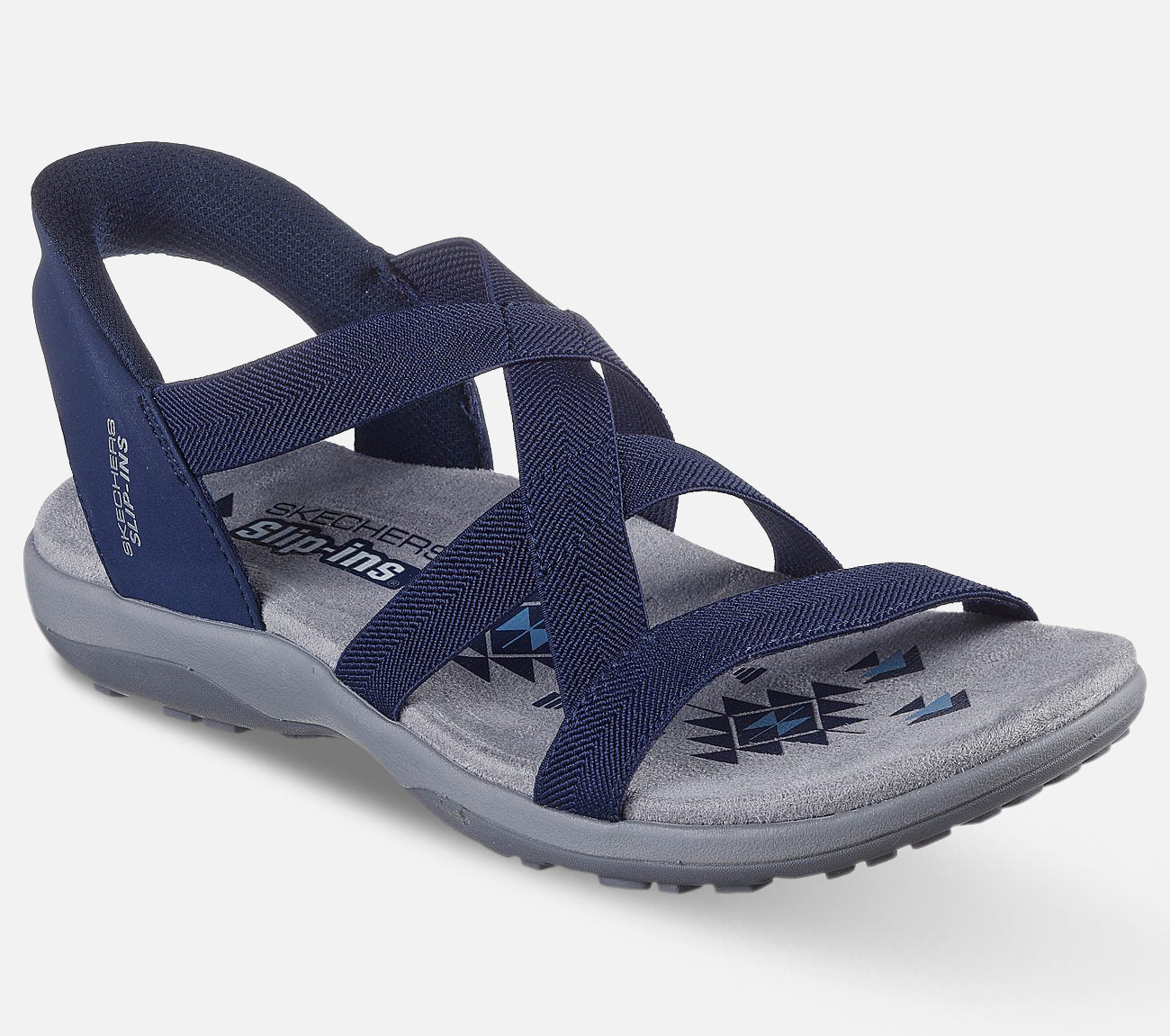 Slip-ins: Reggae Slim - Stretch Flex Sandal Skechers.no