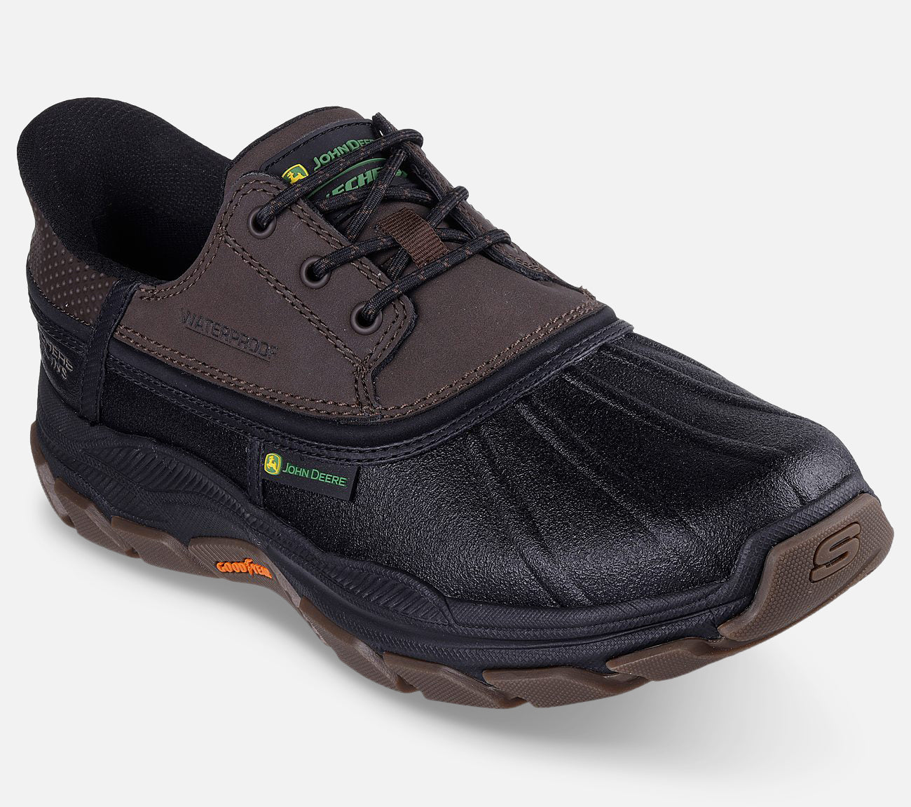 John Deere: Relaxed Fit: Slip-ins: Respected - Tanzier - Waterproof Shoe Skechers.no