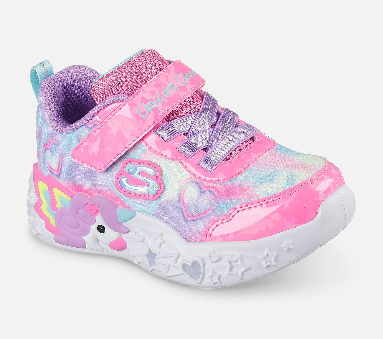 Unicorn Charmer - Lil Heart Sparkles Shoe Skechers.no