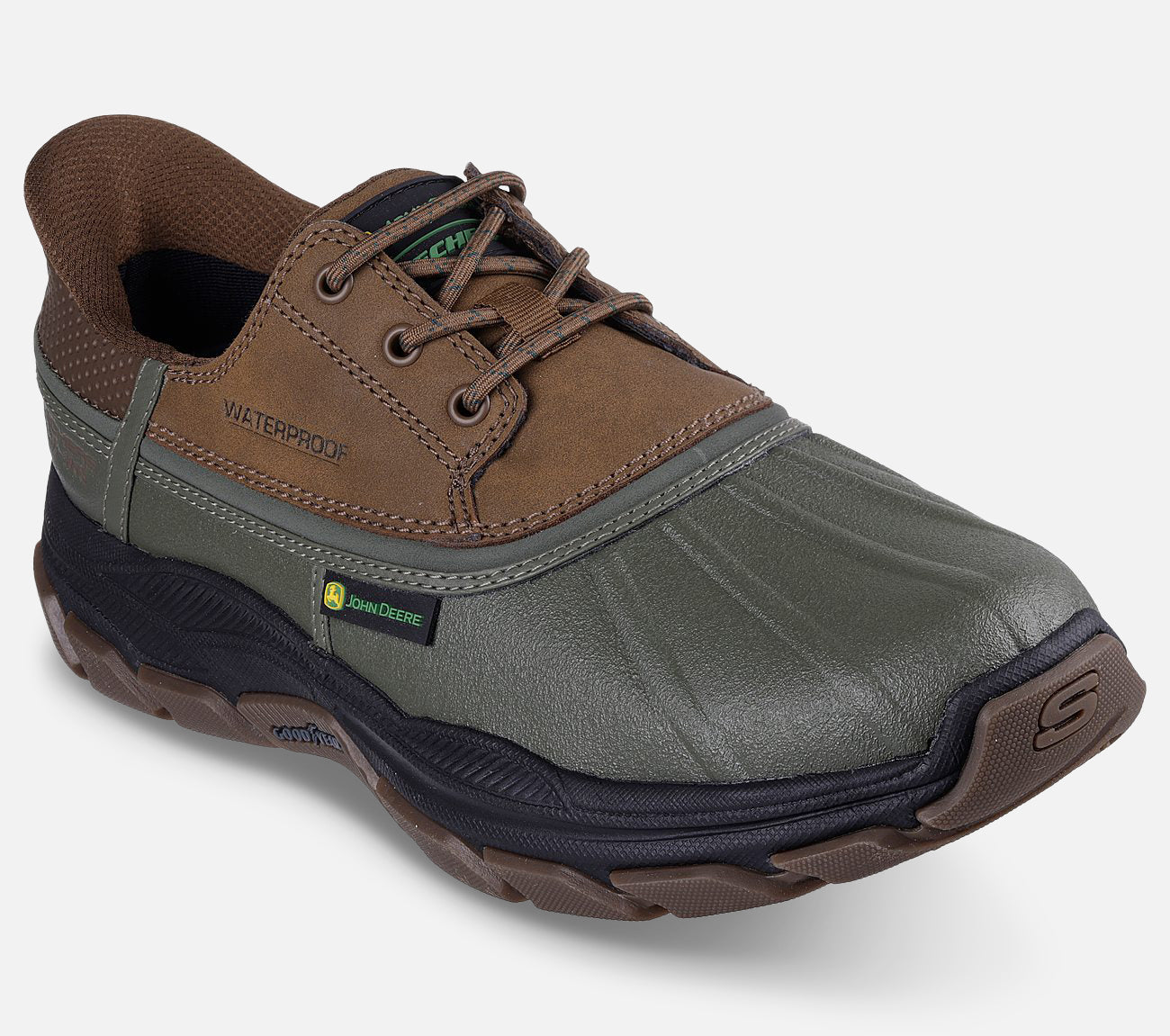 John Deere: Relaxed Fit: Slip-ins: Respected - Tanzier - Waterproof Shoe Skechers.no