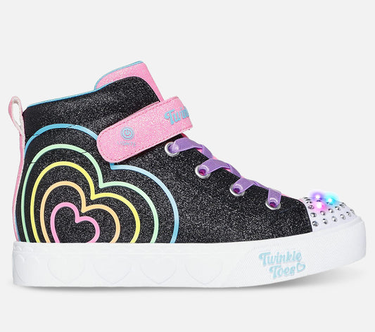 Twinkle Toes: Heart Steps - Heart Glow Shoe Skechers.no