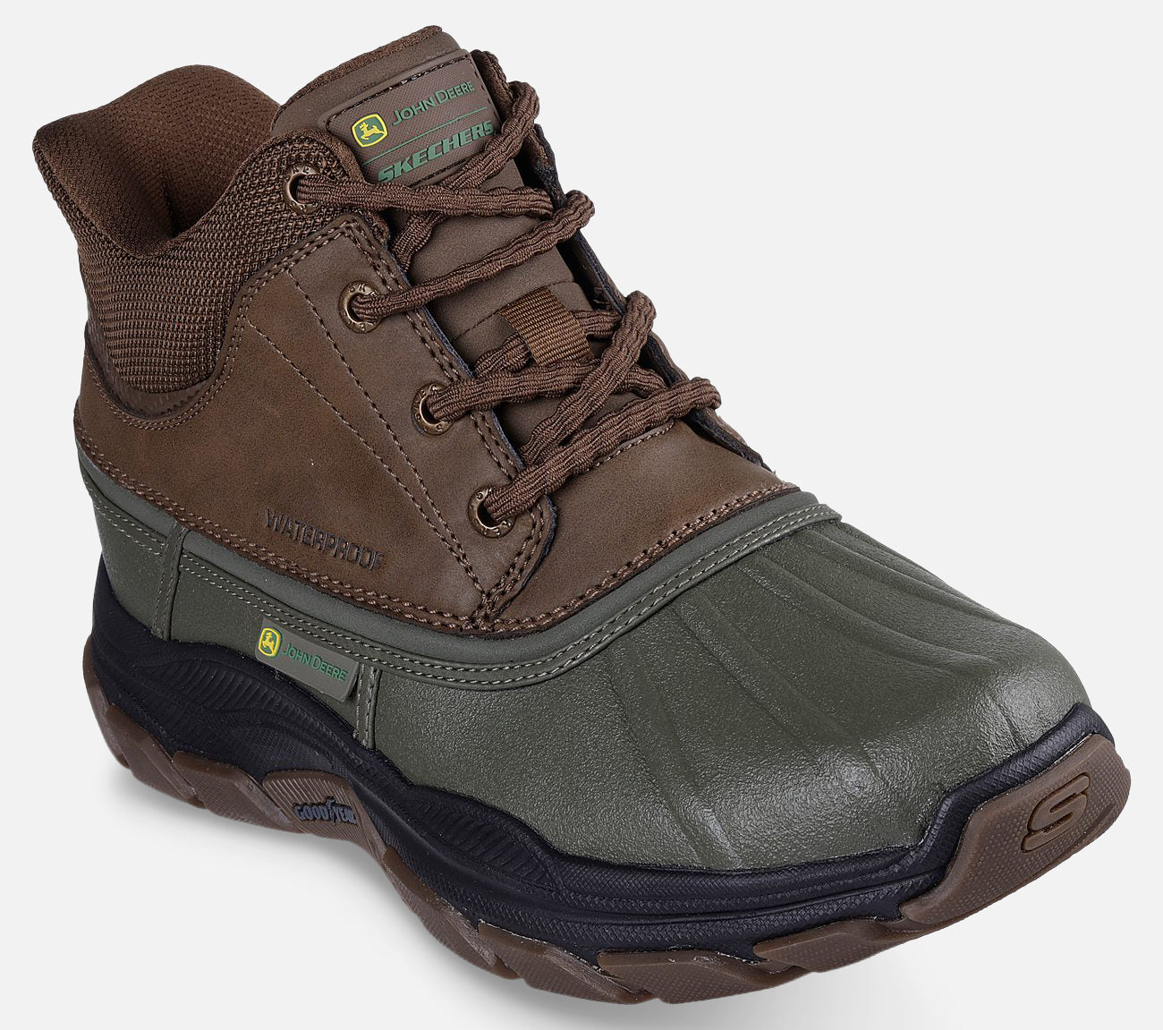John Deere: Relaxed Fit: Slip-ins: Respected - Swamper - Waterproof Boot Skechers.no
