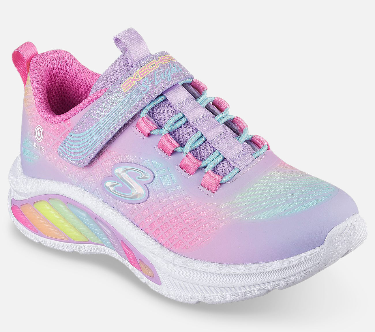 S-Lights: Rainbow Cruisers - Rainbow Reflectin Shoe Skechers.no