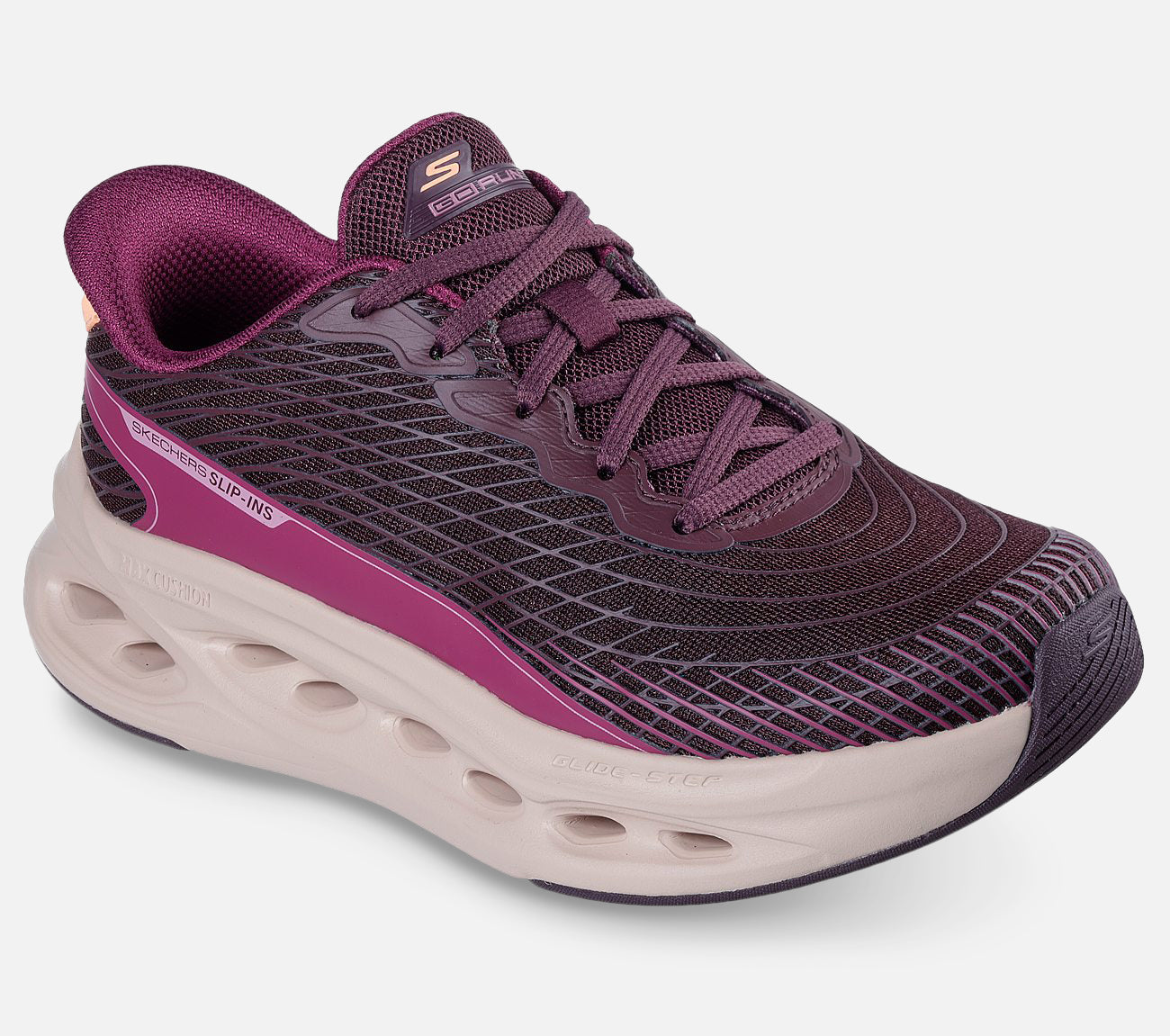Slip-ins: Max Cushioning Glide-Step - Sapphire Shoe Skechers.no