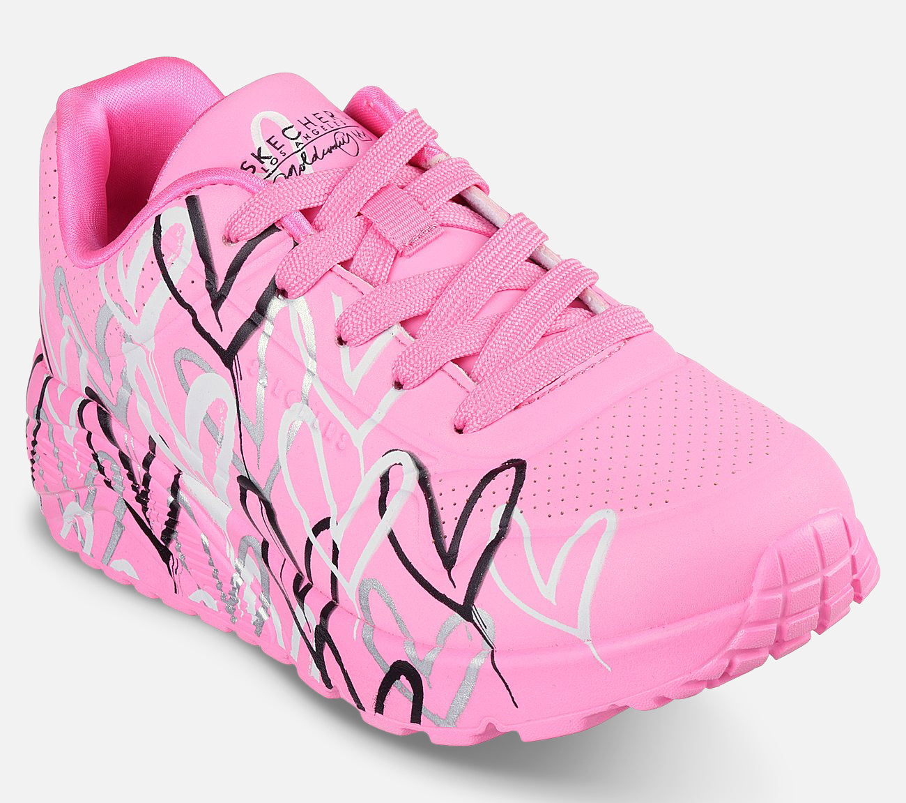 JGoldcrown: Uno Lite - Metallic Love Shoe Skechers.no