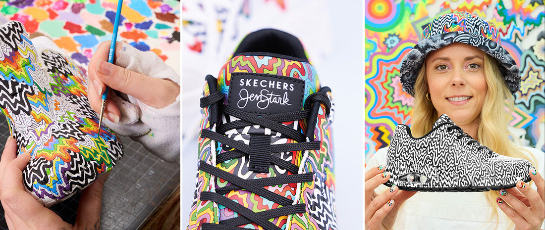 En verden av farger og kreativitet: Skechers' eksklusive kolleksjoner