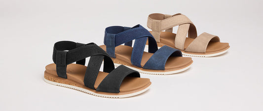 Sandaler til dame, herre og barn – komfortable sandaler til sommeren