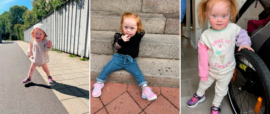 En inspirerende historie om Selma og hennes Skechers Blinkesko