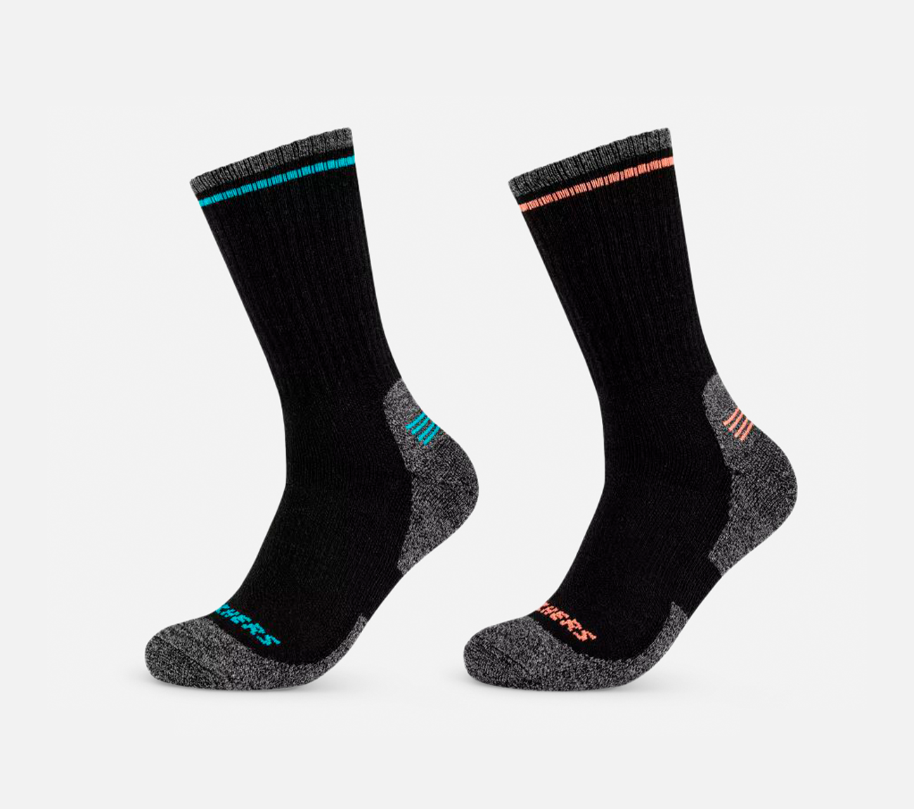 2 par lange Trail-sokker Sock Skechers