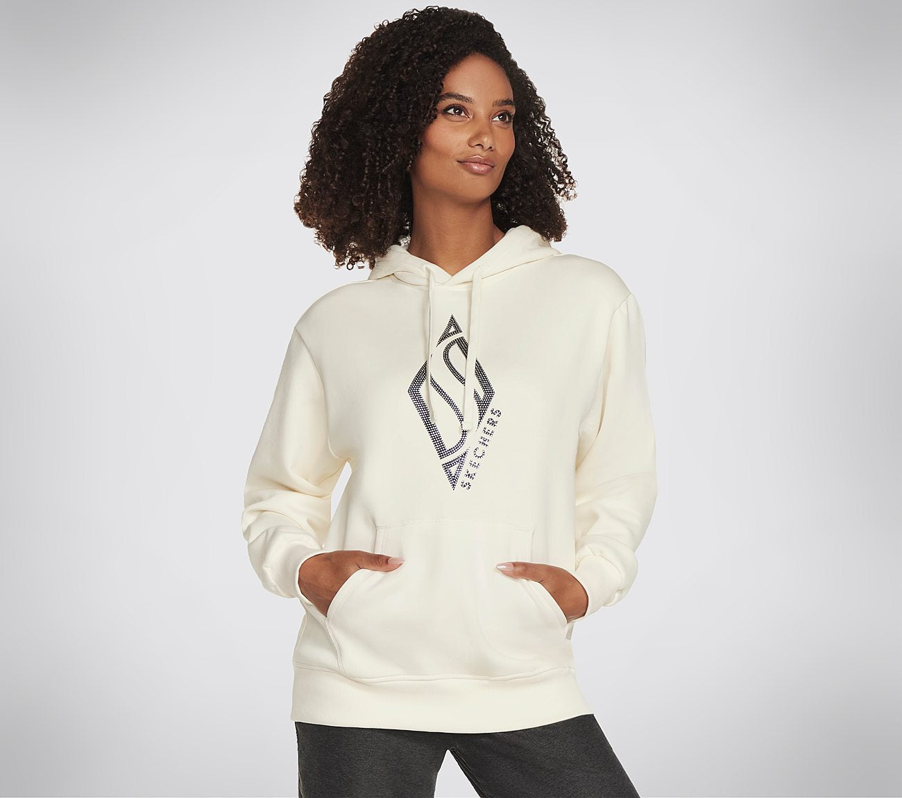 SKECH-SWEATS Diamond Shine Hoodie Clothes Skechers.no