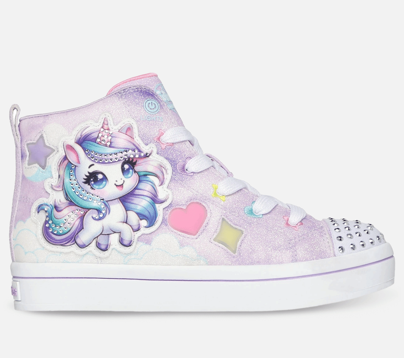 Twinkle Toes: Twi-Lites 2.0 - Unicorn Glam Shoe Skechers.no