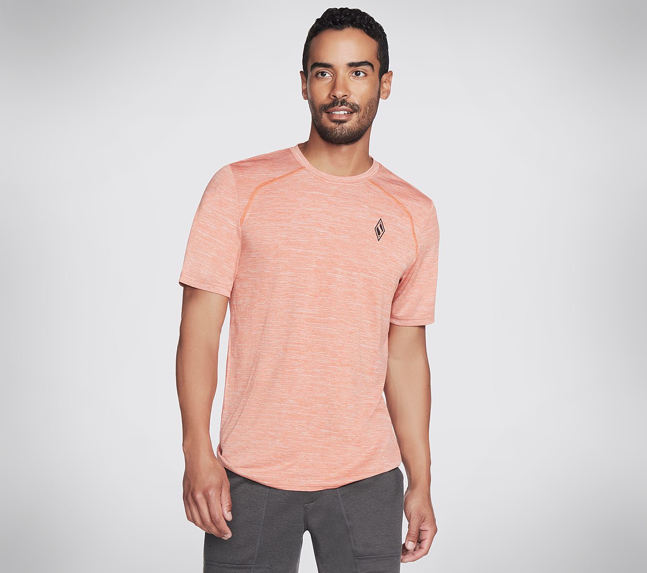 Mens On The Road Tee Clothes Skechers