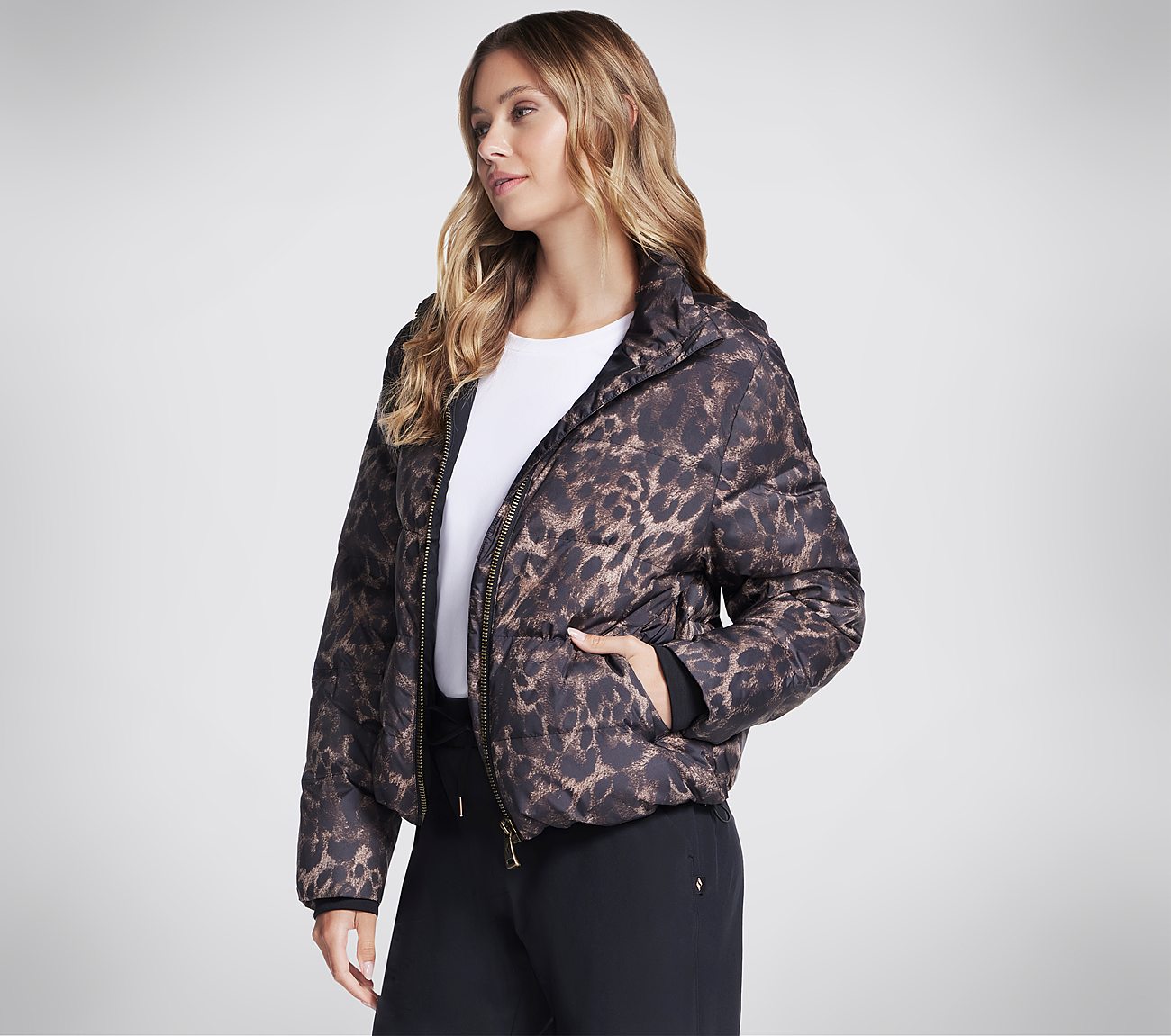 Printed GO SHIELD Shine Jacket Clothes Skechers.no