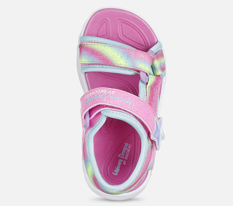 Unicorn Dreams Sandal | Rosa blinkesko jente - Kjøp her – Skechers.no