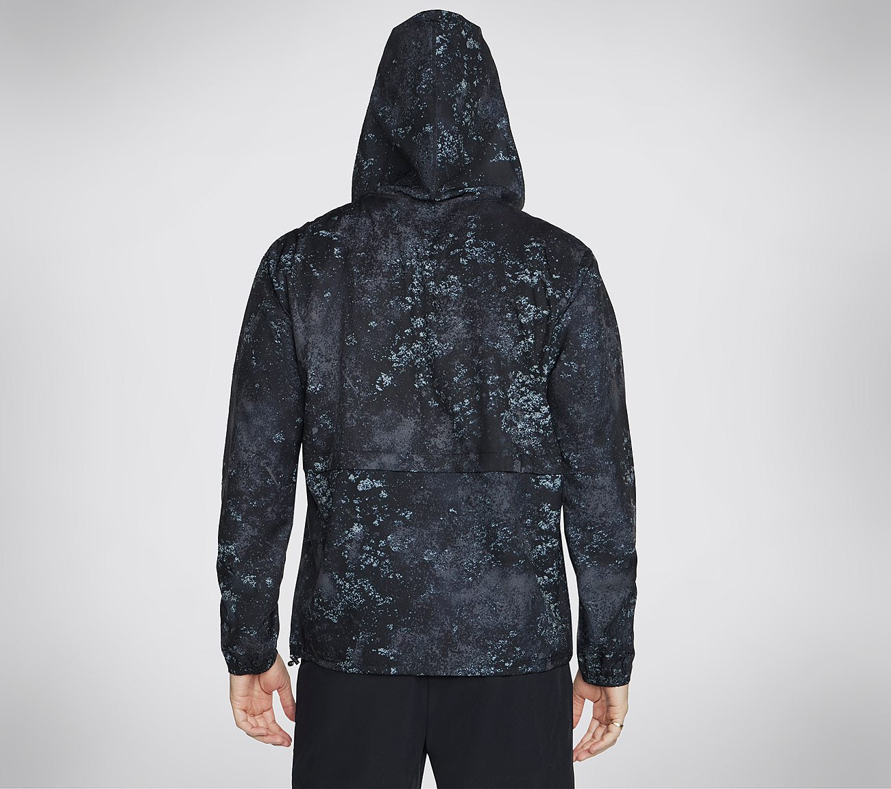 Trazor Printed FZ Jacket Clothes Skechers