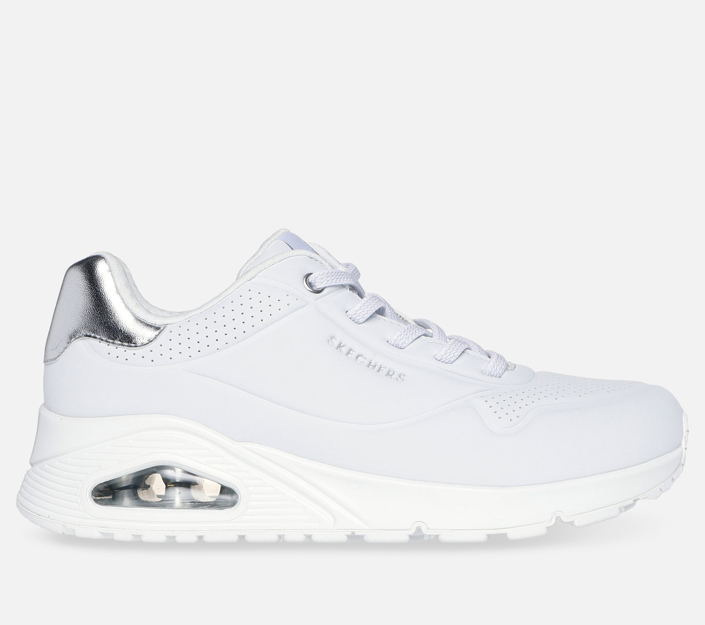 Wide Fit: Uno - Shimmer Away Shoe Skechers.no